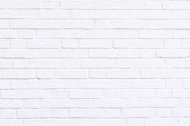 Beyaz tuğla duvar