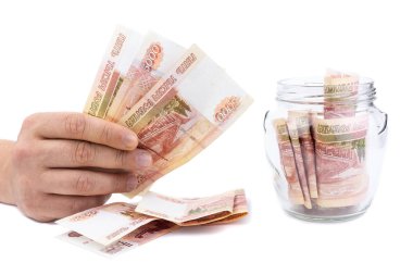 Cam Kavanoz para ile