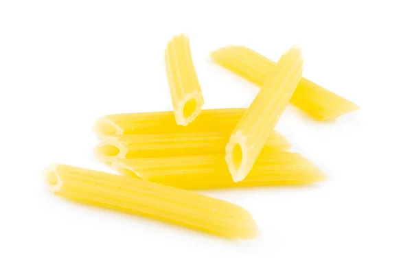 Pasta-Wimpel auf weißem Hintergrund — Stockfoto