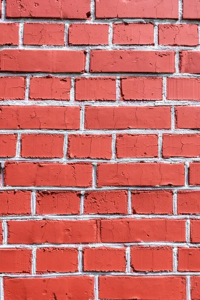 Rode Bakstenen Muur Voor Achtergrond Textuur — Stockfoto