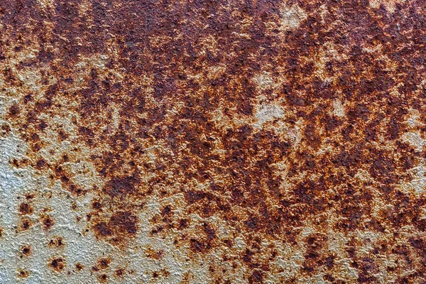 Grunge Texture Metallo Arrugginito Ruggine Fondo Metallo Ossidato Vecchio Pannello — Foto Stock