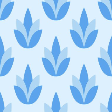 Çiçekli kusursuz desen, vektör çizimi. arkaplan