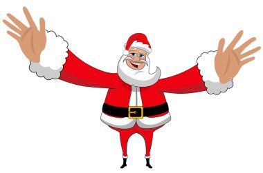 Noel Baba kocaman kucak izole teslim