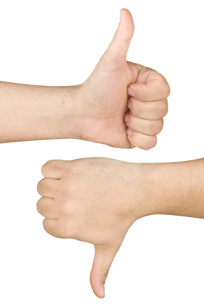 Thumb Thumb Isolated — Stock Photo, Image