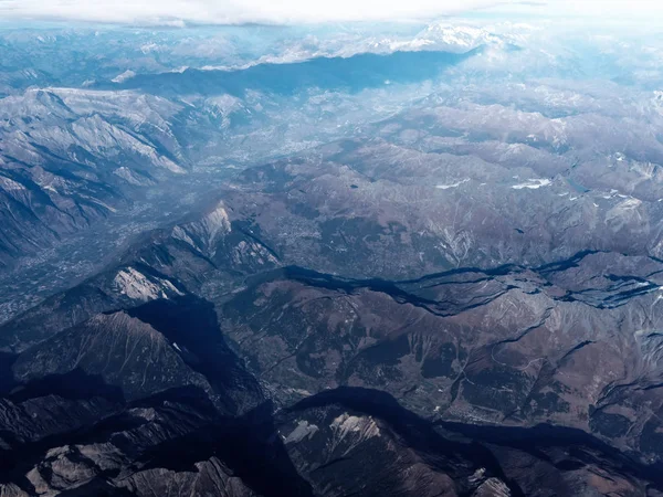 Vista Aérea Las Montañas — Foto de Stock