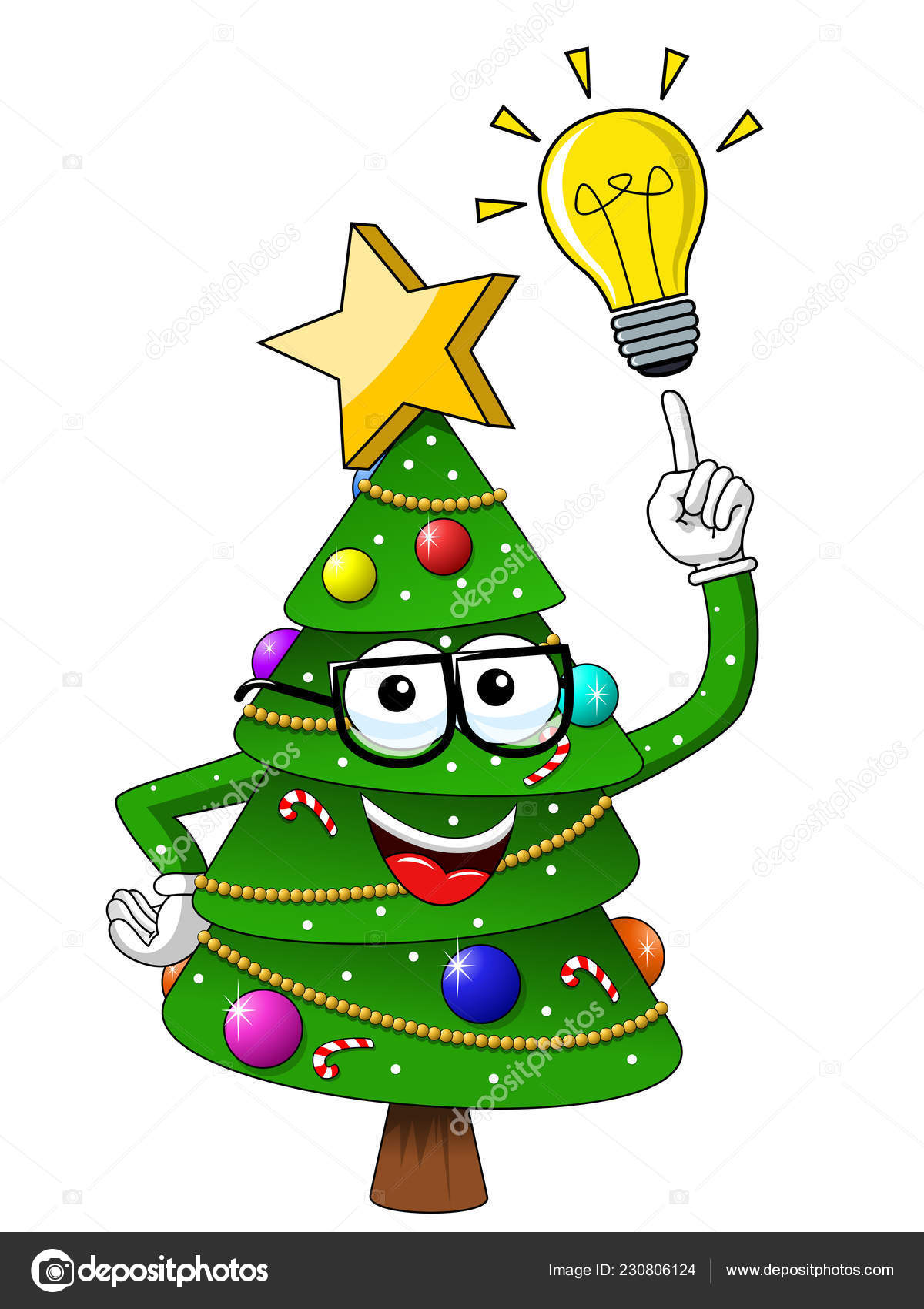 Navidad Árbol Navidad Personaje Mascota Dibujos Animados Idea Aislada vector, gráfico vectorial © canbedone imagen #230806124 Navidad Árbol Navidad Personaje Mascota Dibujos Animados Idea Aislada vector, gráfico vectorial © canbedone imagen #230806124