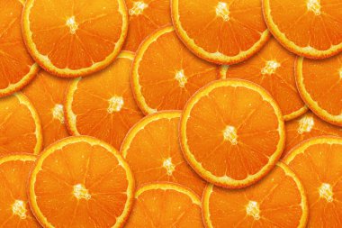 Portakal dilimleri TOPVIEW zemin veya arka plan