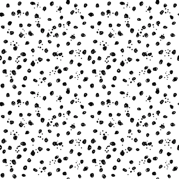 Векторная абстрактная монохромная точка фона. Черно-белое безмордонное покровительство. Рандом Уимсикал Текстура — стоковый вектор