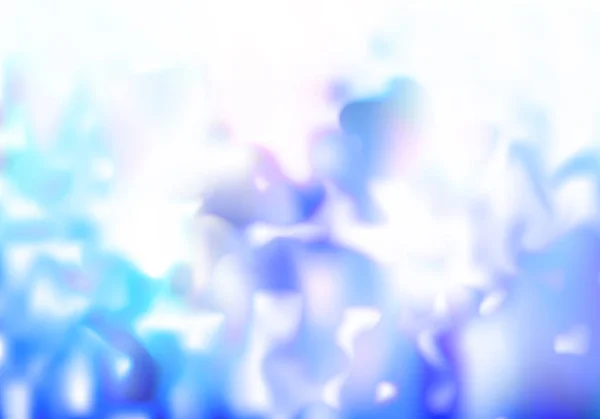 青いぼやけたパターンを持つ抽象的な背景。ベクトル流体テクスチャ — ストックベクタ