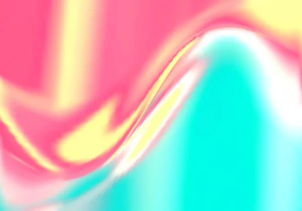 Abstrakte glatte fließende Gradienten Hintergrund. moderne bg mit blauer und pinkfarbener Welle — Stockvektor