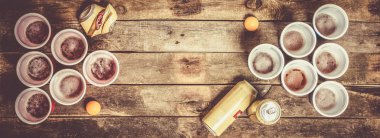 Kolej parti spor - bira pong tablo ayarlama