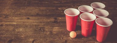 Kolej parti spor - bira pong tablo ayarlama
