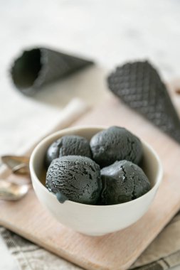 Aktif kömür dondurma