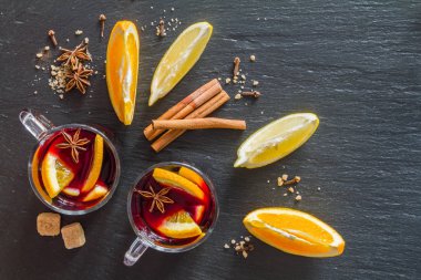 mulled şarap malzemeler