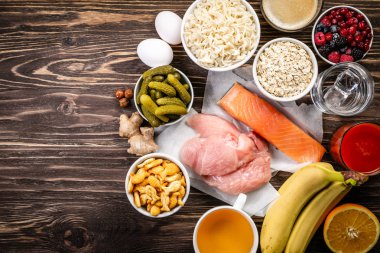 Kalıntı ile yardımcı olan gıda seçimi