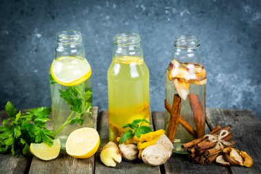 Kış detoks içecekler - Sirkeler içme