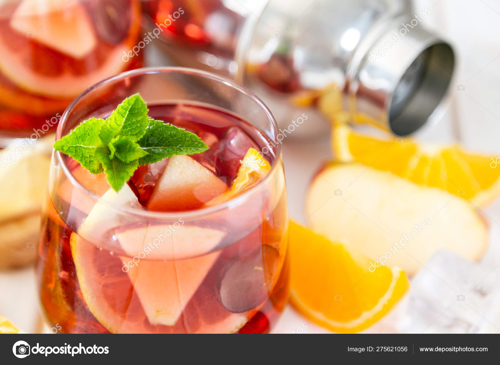 サングリア写真素材 ロイヤリティフリーサングリア画像 Depositphotos