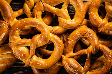 Ekim fest kavramı - geleneksel gıda kraker