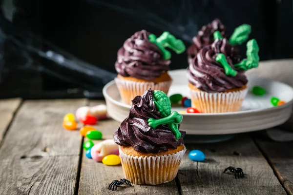 Cadılar Bayramı stil tatlılar - cupcakes