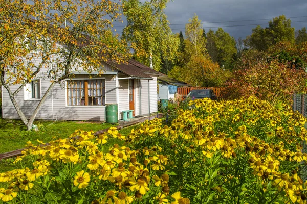 Köy sonbahar bazen evimde