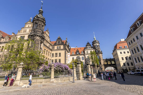 Dresden castle-residence.