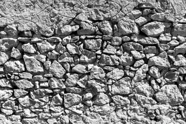 Achtergrond van oude stenen bakstenen muur. — Stockfoto