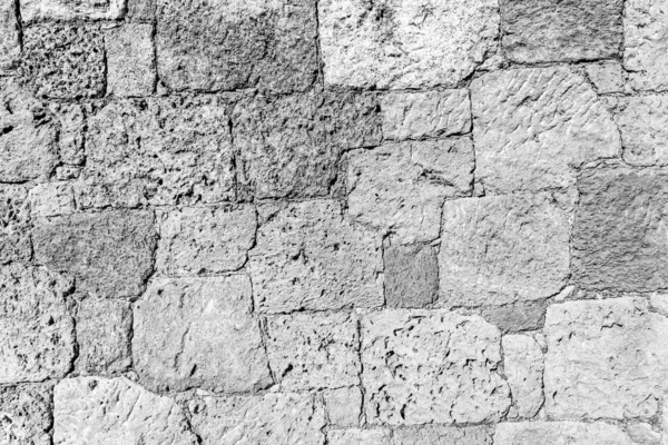 Baggrund for gamle sten mursten væg . - Stock-foto