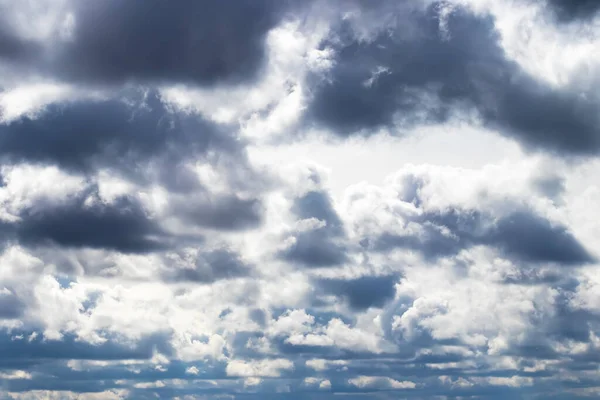 Nubes Cúmulos Cielo Tiempo Nublado Fondo Abstracto Para Diseño — Foto de Stock