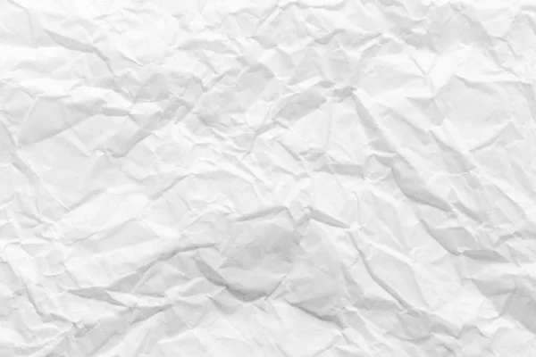 Buruşmuş Beyaz Parşömen Kağıt Dokusu Tasarım Için Soyut Arkaplan Bir — Stok fotoğraf