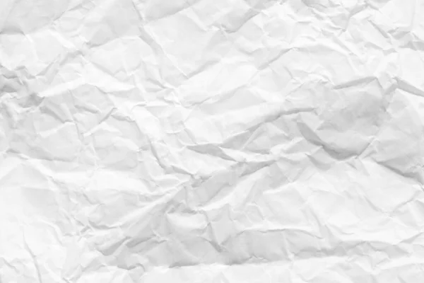 Textura Pergamino Papel Blanco Arrugado Fondo Abstracto Para Diseño Blanco — Foto de Stock