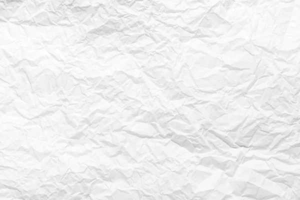 Texture Crumpled White Parchment Paper Abstract Background Design Blank Copy — Stock Photo, Image