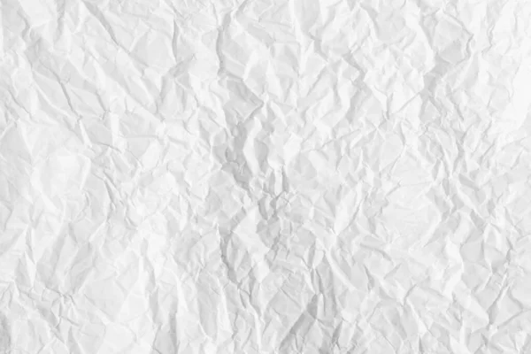 Crumpled white paper texture or paper background for design with copy space  for text or image. Stock Photo