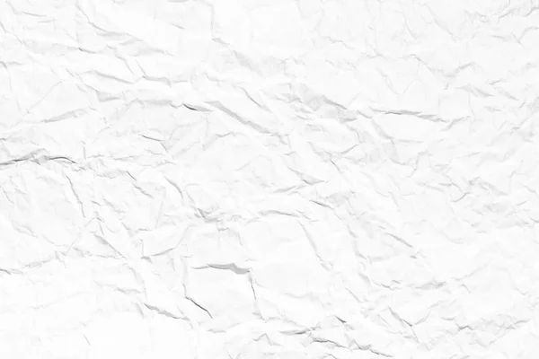 Textura Pergamino Papel Blanco Arrugado Fondo Abstracto Para Diseño Blanco —  Fotos de Stock