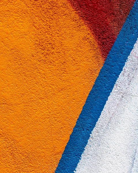 Fragment Barevných Graffiti Namalovaných Betonové Zdi Textura Abstraktní Pozadí Pro — Stock fotografie