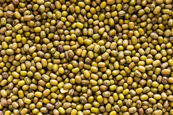 Fundo Feijão Mungo Verde Textura Comida Vegetariana Sem Glúten Saudável — Fotografia de Stock