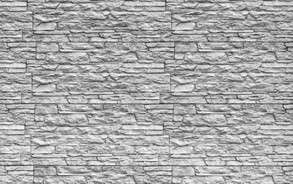 Black White Texture Wall Covered Decorative Brick Tiles Abstract Monochrome — Stock Photo, Image