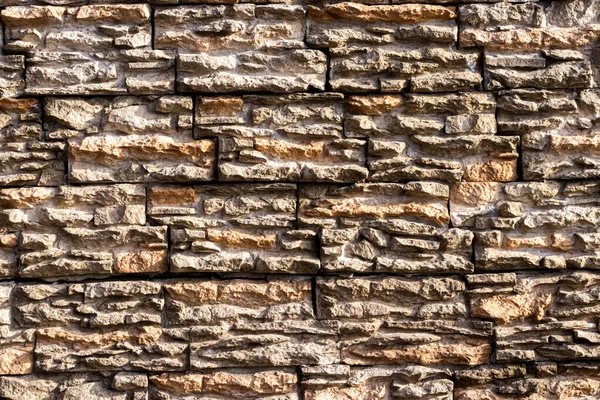 Textura Monocromática Uma Parede Coberta Com Azulejos Decorativos Semelhantes Tijolos — Fotografia de Stock