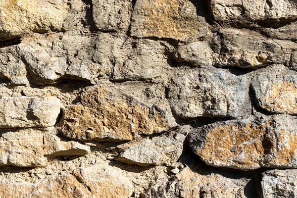 石で作られた壁の茶色の質感 デザインの要約 — ストック写真