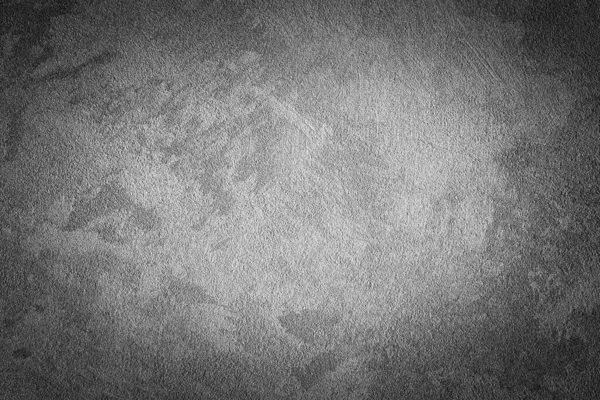 Textura Yeso Decorativo Gris Con Viñeta Fondo Grunge Abstracto Con — Foto de Stock