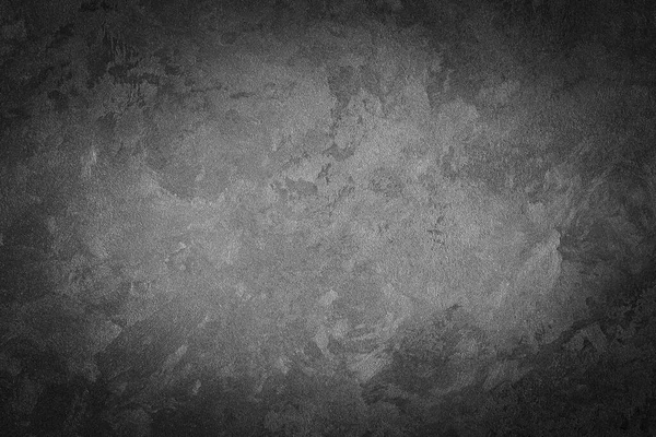 Textura Gesso Decorativo Cinza Com Vinheta Fundo Grunge Abstrato Com — Fotografia de Stock