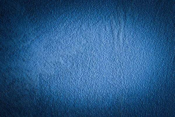 Textura Gesso Decorativo Azul Com Vinheta Fundo Grunge Abstrato Com — Fotografia de Stock