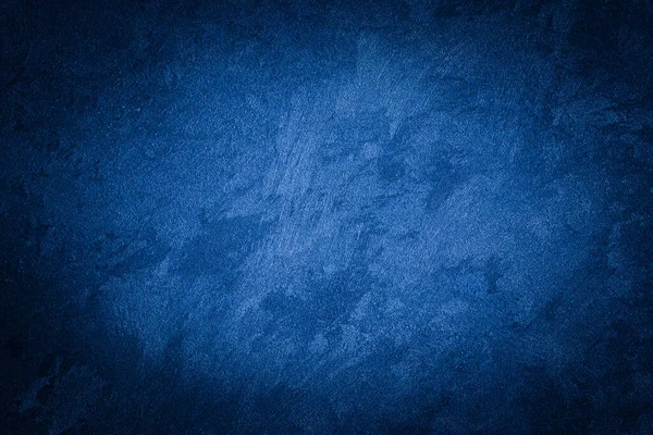 Texture Plâtre Décoratif Bleu Avec Vignette Résumé Fond Grunge Avec — Photo