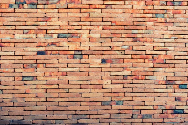 Background Old Brown Vintage Brick Wall — Stock Photo, Image