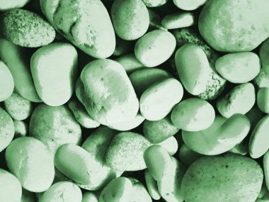 Daire renkli taşlar. Renkli taş Görüntü.