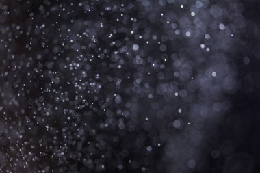 Grafik tasarım için arka plan siyah soyut bokeh, doku için eklemek metin ve arka plan bulanık