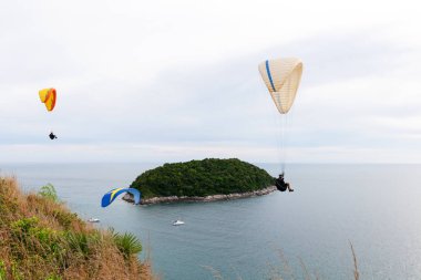 Yamaçparaşütü doğa sporları phuket Tayland