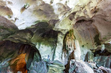 Mağaradaki taş dokusu,Mağara duvar yüzeyi