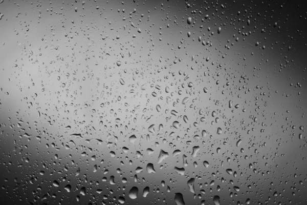 Water Drops Glass Background Design — Stock Photo, Image