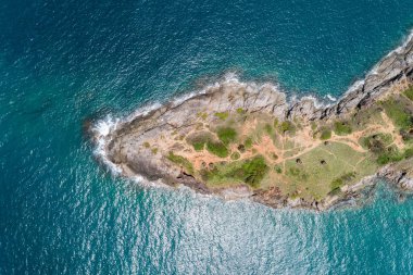Muhteşem manzara manzarası. Güzel tropikal deniz manzarası. Deniz kıyısı manzarası yaz mevsimi görüntüsü.