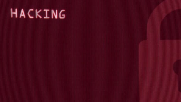 Piratage de code de programmation anonyme en cours d'exécution sur un terminal d'ordinateur  